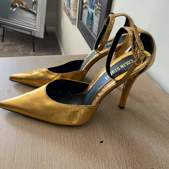 Victoria secret gold heels - Picture 1 of 3